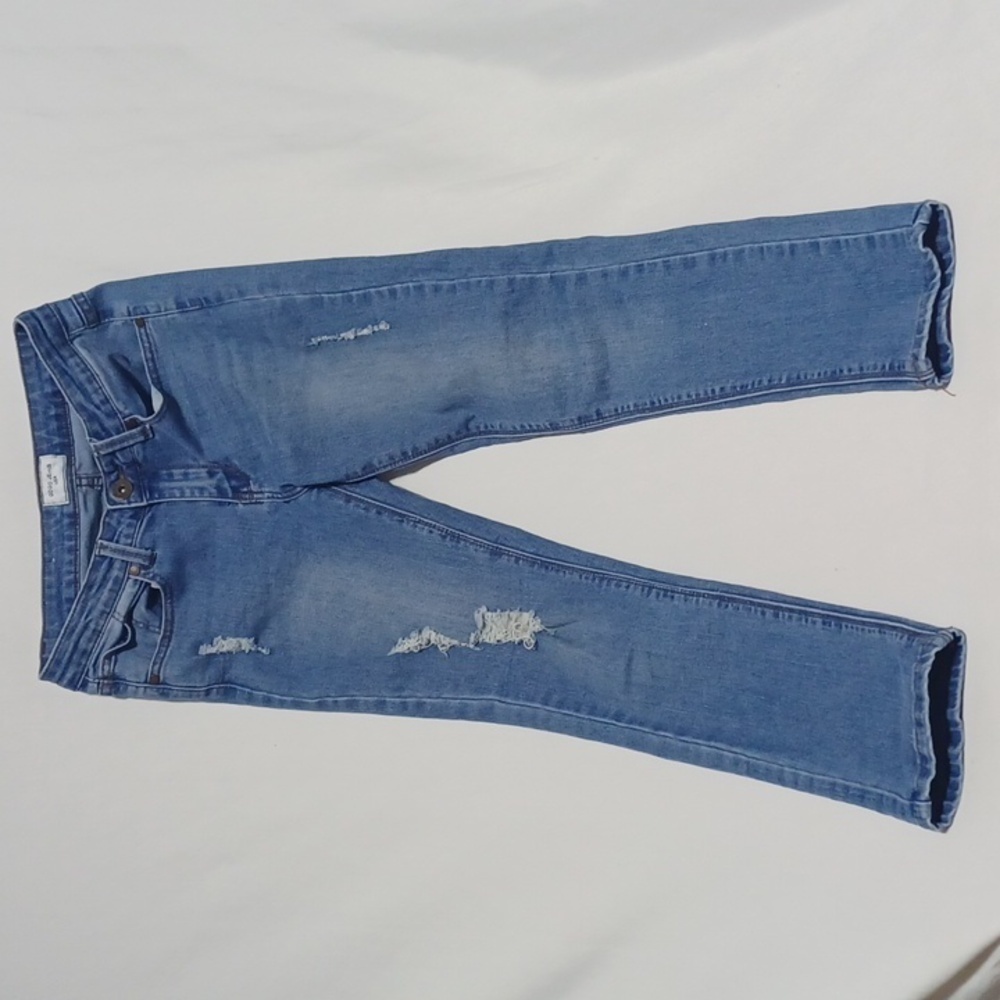 GOGO JEANS USA SIZE 5 COTTON POLYESTER SPANDEX BLEND FOR STRETCH AND CO